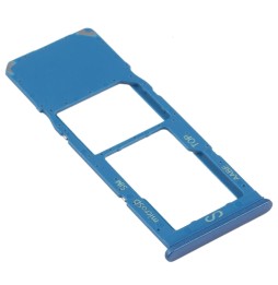 SIM + Micro SD kaart houder voor Samsung Galaxy A12 SM-A125 (Blauw) voor 5,90 €