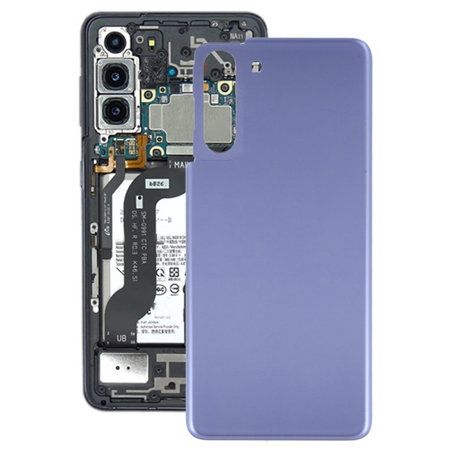 Battery Back Cover for Samsung Galaxy S21 5G SM-G991 (Purple)(With Logo) at 22,49 €