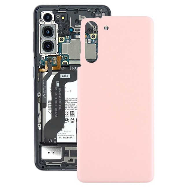 Battery Back Cover for Samsung Galaxy S21 5G SM-G991 (Pink)(With Logo) at 22,49 €