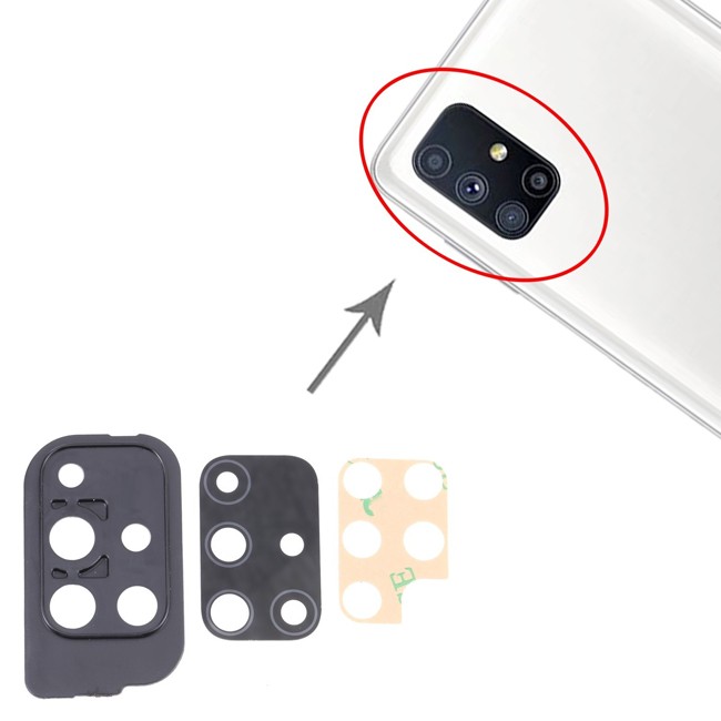 10x Camera Lens Cover for Samsung Galaxy M51 SM-M515 at 14,90 €