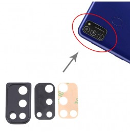 10x Cache vitre caméra pour Samsung Galaxy M21 SM-M215 (Noir) à 14,90 €