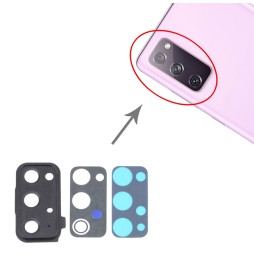 10x Camera Lens Cover for Samsung Galaxy S20 FE 5G SM-G781 (Black) at 14,90 €
