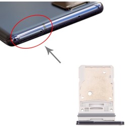 SIM + Micro SD Card Tray for Samsung Galaxy S20 FE 5G SM-G781B (Black) at 6,90 €