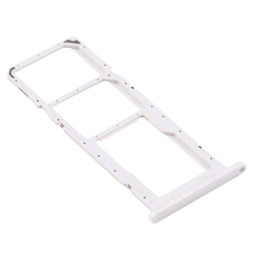 SIM + Micro SD Card Tray for Samsung Galaxy A02s SM-A025 (White)