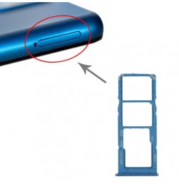 SIM + Micro SD Kartenhalter für Samsung Galaxy A12 SM-A125 (Blau) für 5,90 €