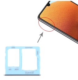 SIM + Micro SD kaart houder voor Samsung Galaxy A32 5G SM-A326B (Blauw) voor 5,90 €