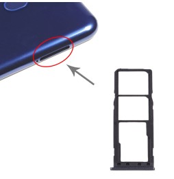 SIM + Micro SD Kartenhalter für Samsung Galaxy M10 SM-M105 (Schwarz) für 6,90 €