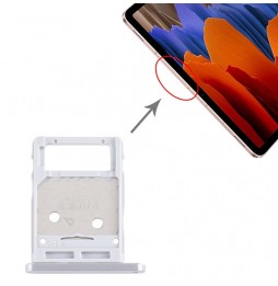 SIM + Micro SD Card Tray for Samsung Galaxy Tab S7 SM-T870 / SM-T875 (Silver) at 12,70 €