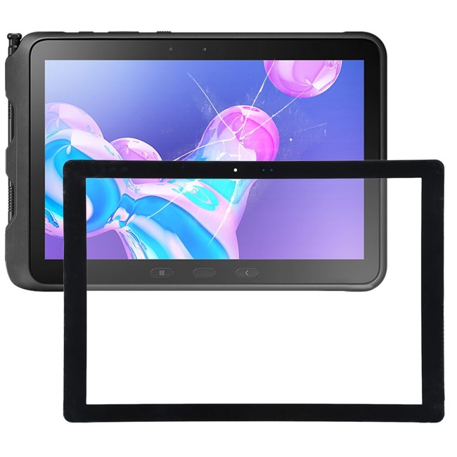 Outer Glass Lens for Samsung Galaxy TabPro S SM-W700 (Black) at 27,90 €