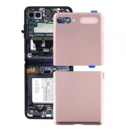 Achterkant voor Samsung Galaxy Z Flip 5G SM-F707 (Roze)(Met Logo) voor 45,85 €