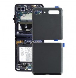 Battery Back Cover for Samsung Galaxy Z Flip 5G SM-F707 (Black)(With Logo) at 45,85 €