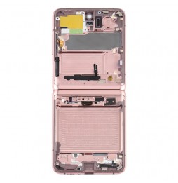 LCD Frame for Samsung Galaxy Z Flip 5G SM-F707 (Pink) at 99,90 €