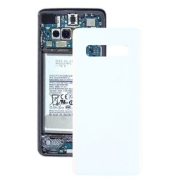 Achterkant voor Samsung Galaxy S10+ SM-G975 (Wit)(Met Logo) voor 9,90 €