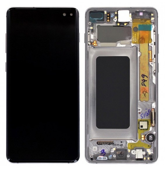 Écran LCD original avec châssis pour Samsung Galaxy S10+ SM-G975F (Noir) à 299,90 €