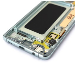 Original Display LCD mit Rahmen für Samsung Galaxy S10+ SM-G975F (Prisma Grün) für 299,90 €