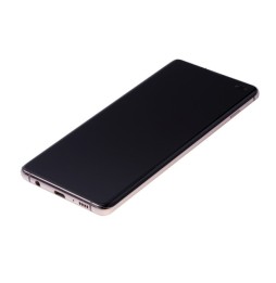 Original LCD Screen with Frame for Samsung Galaxy S10+ SM-G975F (Ceramic White) at 299,90 €