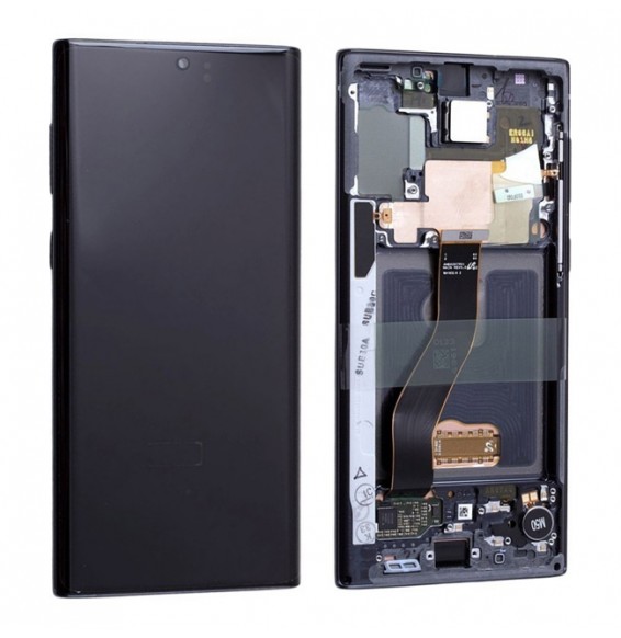 Écran LCD original avec châssis pour Samsung Galaxy Note 10 SM-N970 (Noir)