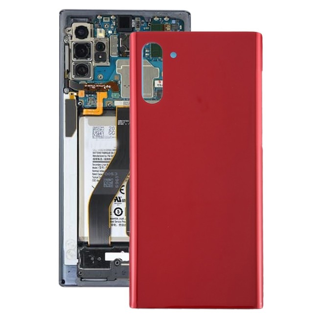 Battery Back Cover for Samsung Galaxy Note 10 SM-N970 (Red)(With Logo) at 12,89 €