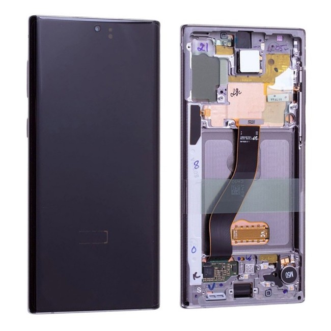 Écran LCD original avec châssis pour Samsung Galaxy Note 10 SM-N970 (Argent) à 249,90 €