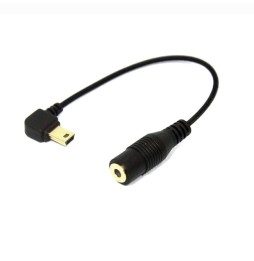 Mini USB to 3.5mm Mic Adapter Cable for GoPro HERO 4/3+/3 16.5cm at 13,95 €
