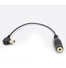 Câble adaptateur mini USB vers micro 3.5 mm pour GoPro HERO 4/3+/3 16.5 cm à 13,95 €