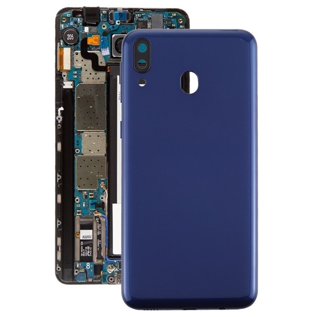 Achterkant voor Samsung Galaxy M20 (Blauw)(Met Logo) voor 19,90 €