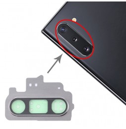 10x Cache vitre caméra pour Samsung Galaxy Note 10 SM-N970 (Gris) à 16,90 €