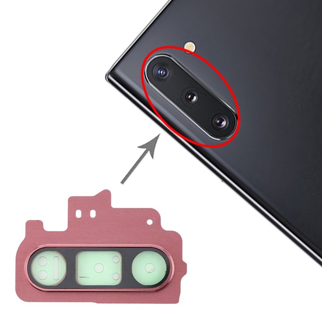 10x Cache vitre caméra pour Samsung Galaxy Note 10 SM-N970 (Rose) à 16,90 €