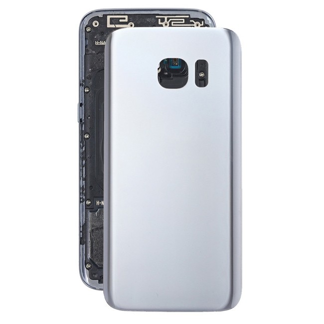 Original Battery Back Cover for Samsung Galaxy S7 SM-G930 (Silver)(With Logo) at 9,90 €
