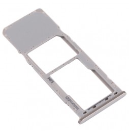 SIM + Micro SD kaart houder voor Samsung Galaxy A20 SM-A205 (Zilver) voor 6,90 €