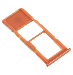 SIM + Micro SD kaart houder voor Samsung Galaxy A20 SM-A205 (Oranje) voor 6,90 €