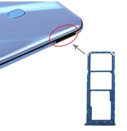 SIM + Micro SD Kartenhalter für Samsung Galaxy A50 SM-A505 (Blau) für 6,90 €