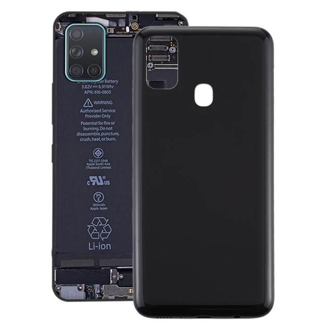 Achterkant voor Samsung Galaxy M21 SM-M215 (Zwart) voor 17,90 €