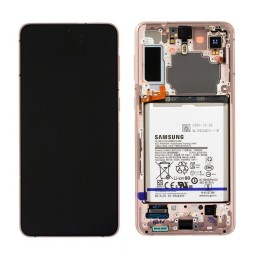 Original Display LCD mit Akku für Samsung Galaxy S21+ 5G SM-G996B Lila für 223,90 €