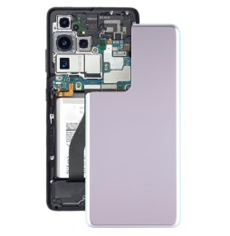 Cache arrière pour Samsung Galaxy S21 Ultra 5G SM-G998 (Argent)(Avec Logo) à 21,90 €