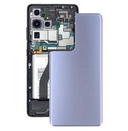 Battery Back Cover for Samsung Galaxy S21 Ultra 5G SM-G998 (Purple)(With Logo) at 21,90 €