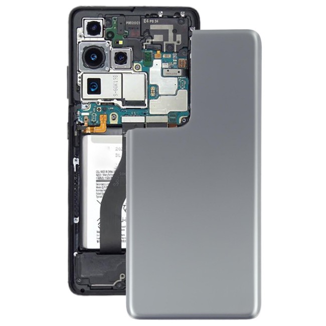 Cache arrière pour Samsung Galaxy S21 Ultra 5G SM-G998 (Gris)(Avec Logo) à 21,90 €