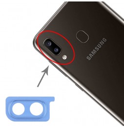10x Cache vitre caméra pour Samsung Galaxy A20 SM-A205F (Bleu) à 14,90 €