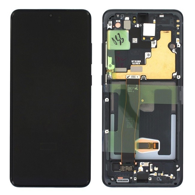Original LCD Screen with Frame for Samsung Galaxy S20 Ultra SM-G988 Black at 244,50 €