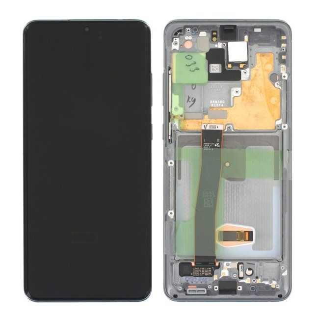 Original LCD Screen with Frame for Samsung Galaxy S20 Ultra SM-G988 Grey at 279,90 €
