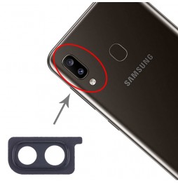 10x Camera lens glas voor Samsung Galaxy A20 SM-A205F (Zwart) voor 14,90 €