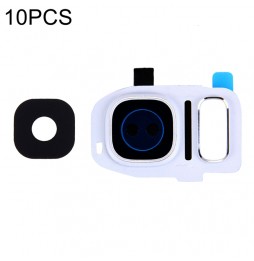 10x Kameralinse Abdeckung für Samsung Galaxy S7 Edge SM-G935 (Weiss) für 13,90 €