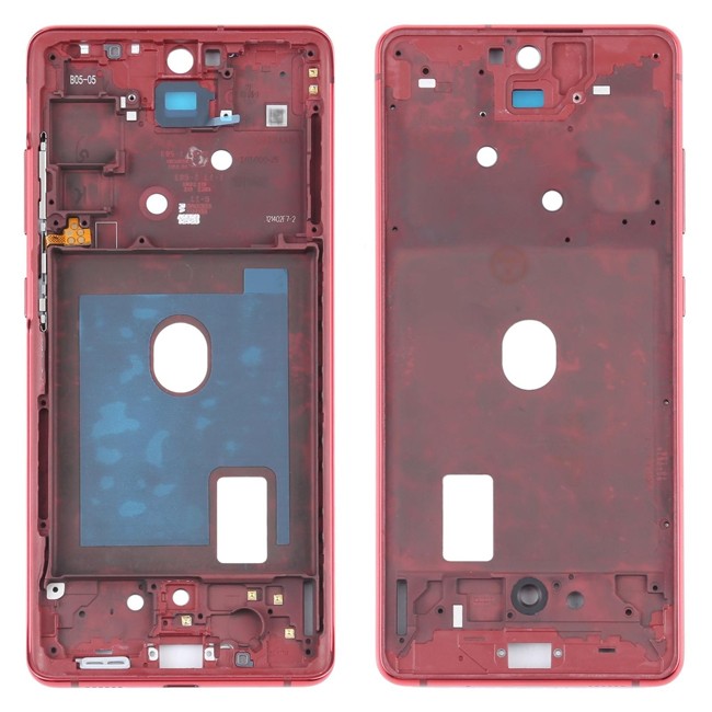 LCD Frame with Side Keys for Samsung Galaxy S20 FE SM-G780 / SM-G781 (Red) at 33,40 €