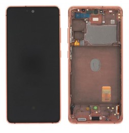 Original LCD Screen with Frame for Samsung Galaxy S20 FE SM-G780 (Orange) at 119,90 €