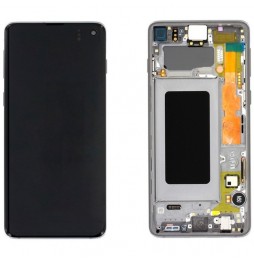 Original LCD Screen with Frame for Samsung Galaxy S10 SM-G973 (Black) at 249,90 €