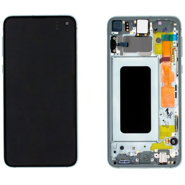 Original LCD Screen with Frame for Samsung Galaxy S10e SM-G970 (Green) at 199,90 €