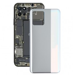 Battery Back Cover for OPPO Realme 8 4G RMX3085 (Silver)(With Logo) at 19,90 €
