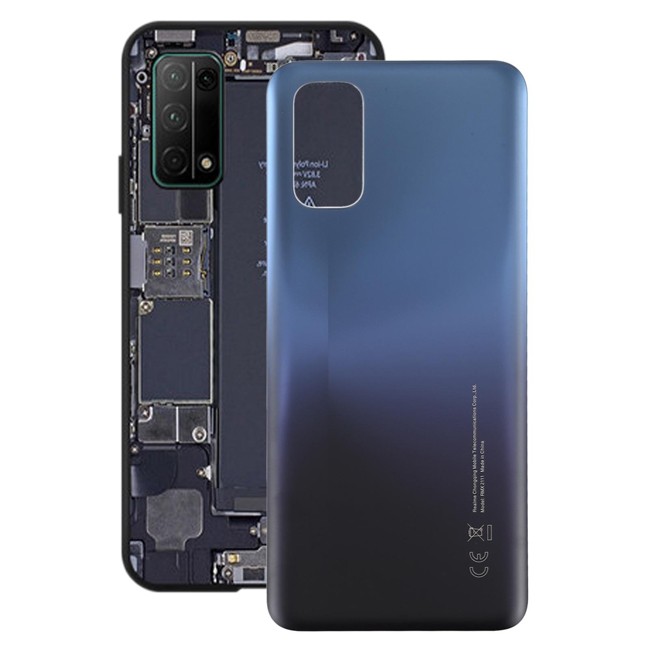 Original Battery Back Cover for OPPO Realme 7 5G RMX2111 (Blue)(With Logo) at 19,90 €