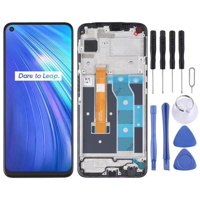 LCD Screen with Frame for OPPO Realme 6 RMX2001 at 54,89 €