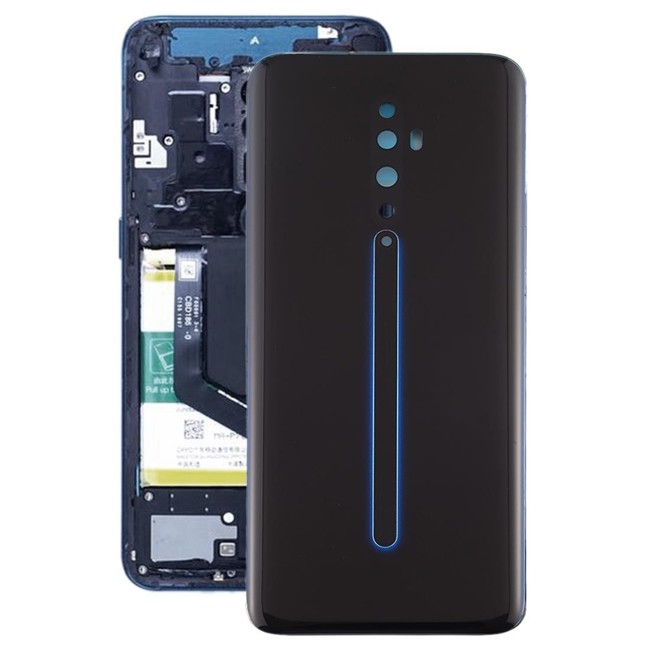 Battery Back Cover for OPPO Reno2 Z (Black)(With Logo) at 12,16 €